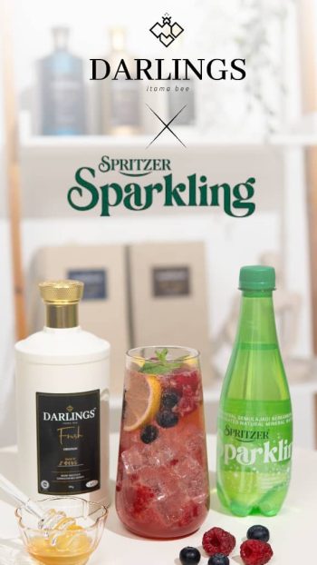 [LIMITED PROMO] DARLINGS Obsidian x SPRITZER Sparkling - FREE 12 bottles Spritzer 400ml with each purchase! While Stocks Last - Image 2