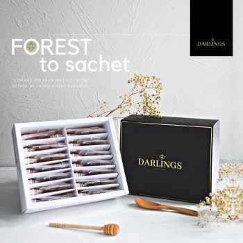 Small Box Stingless Bee Honey Satchels 15s - Image 2